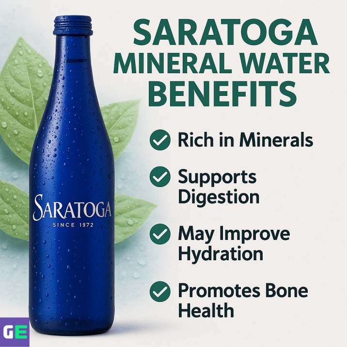 Saratoga Mineral Water Benefits