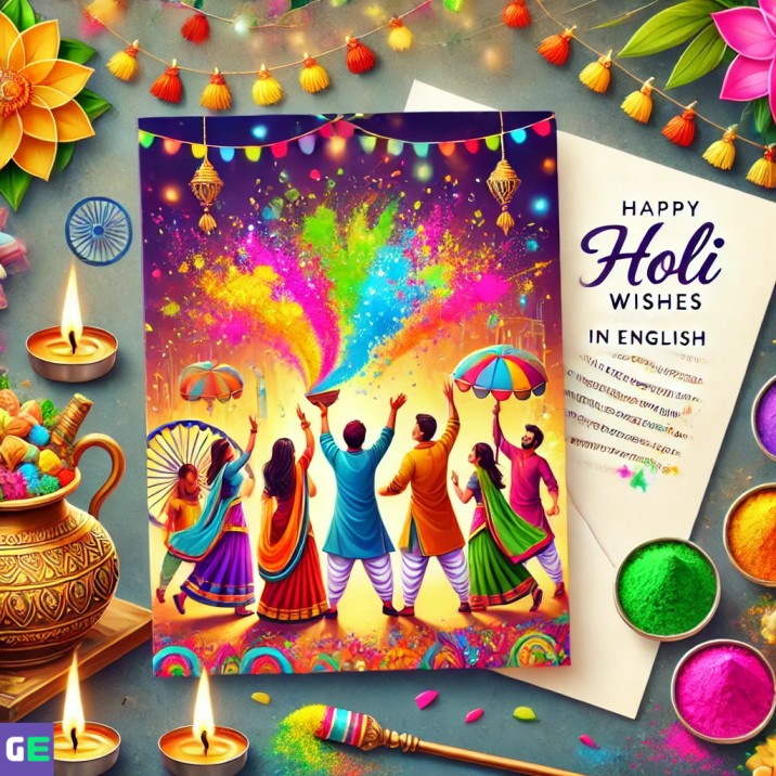 Happy Holi wishes in English