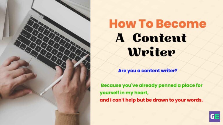 how to become a freelance content writer in India