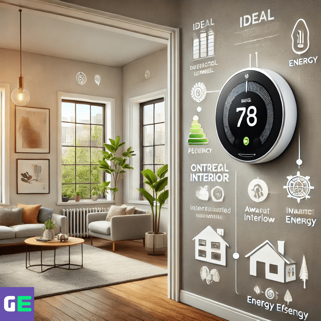 thermostat placement energy bills