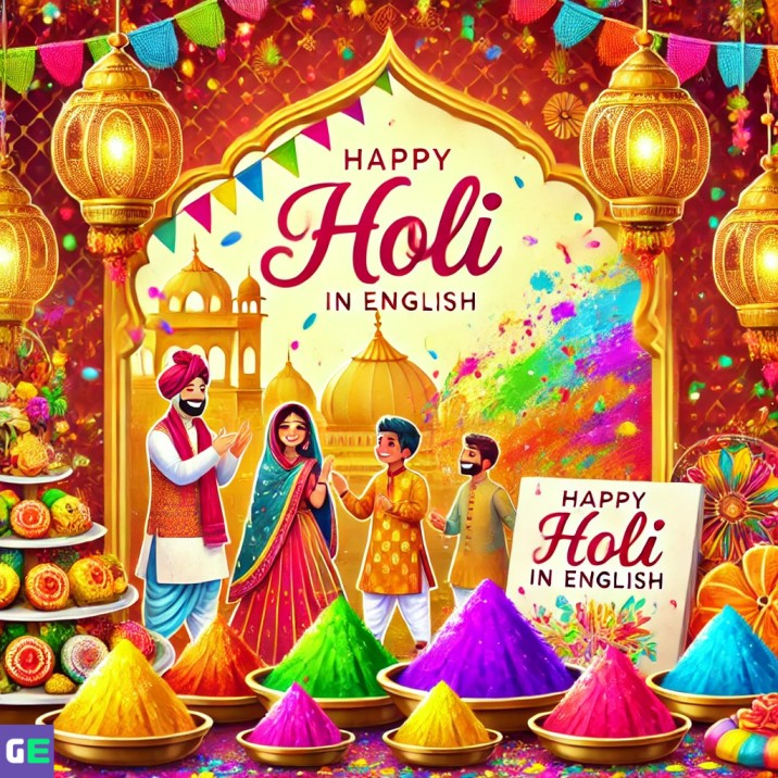 Happy Holi wishes in English